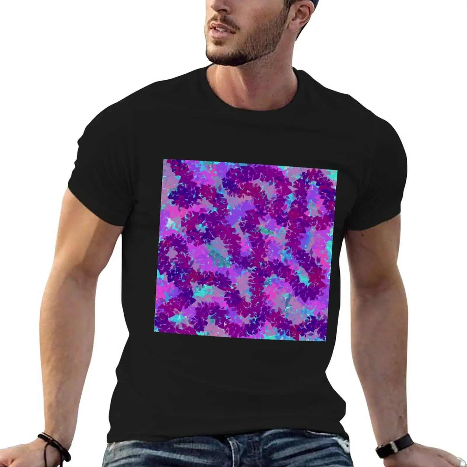 Purplegum Flora Relaxed Fit T-Shirt sublime boys animal print oversized blacks mens t shirt graphic