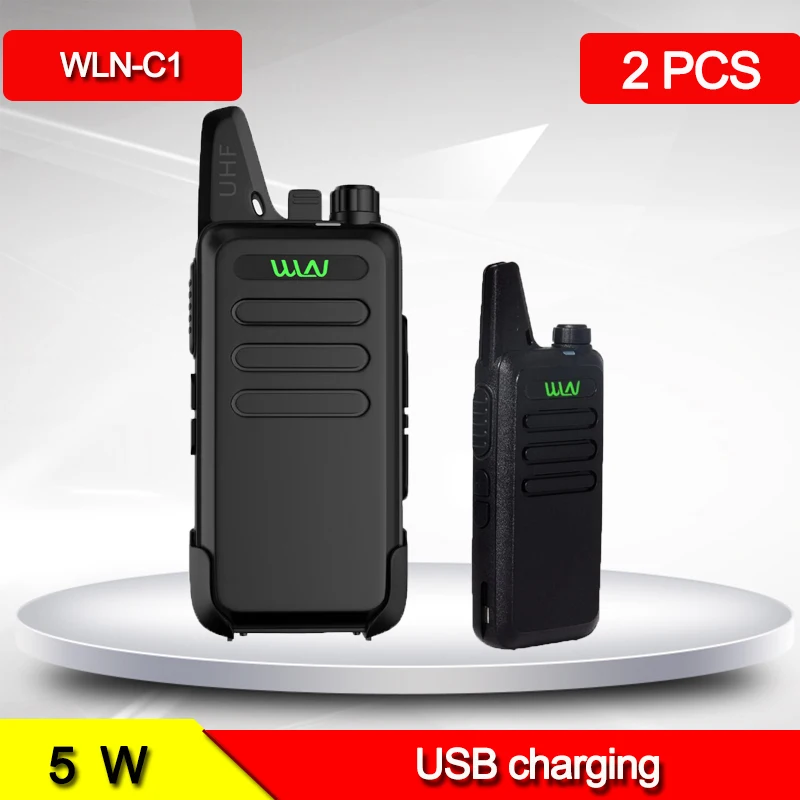 

2 PCS Walkie Talkie Portable Mini Communication Radio Profesional PMR 446 Talkie Walkies Two Way Radio Transceiver 2023 Original