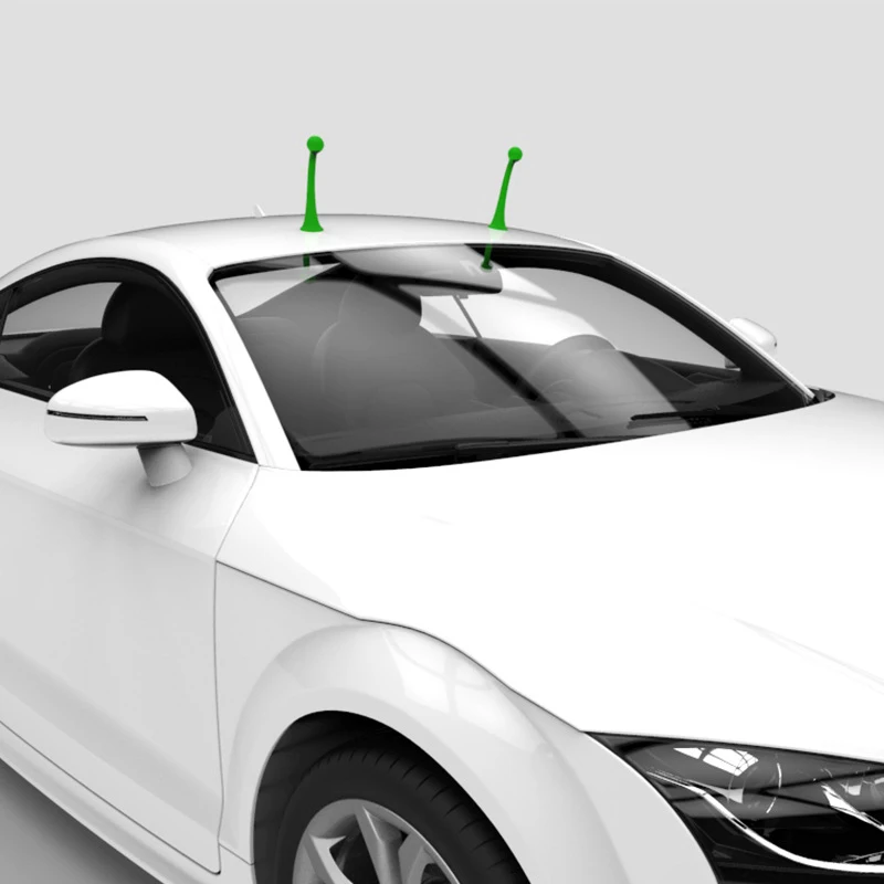 Adesivo per auto creativo per cofano paraurti per tetto auto decorazione esterna per auto adesivi per auto Stereo 3d ornamento per tetto auto germogli di soia