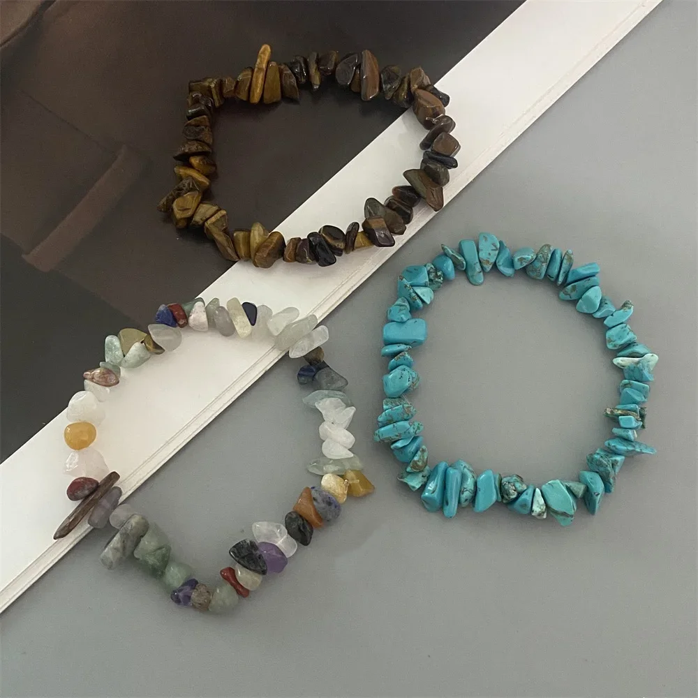 2026 سوار من حجر الكريستال الطبيعي للرجال والنساء غير النظامية الريكي محظوظ سوار موضة الفراولة كريستال جمشت مجوهرات #2