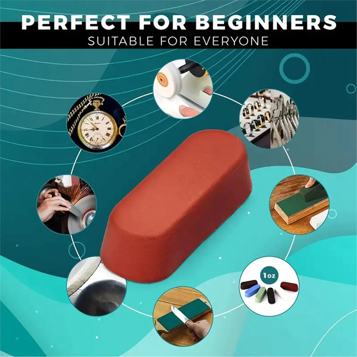 6 Pcs Metal Buffing…