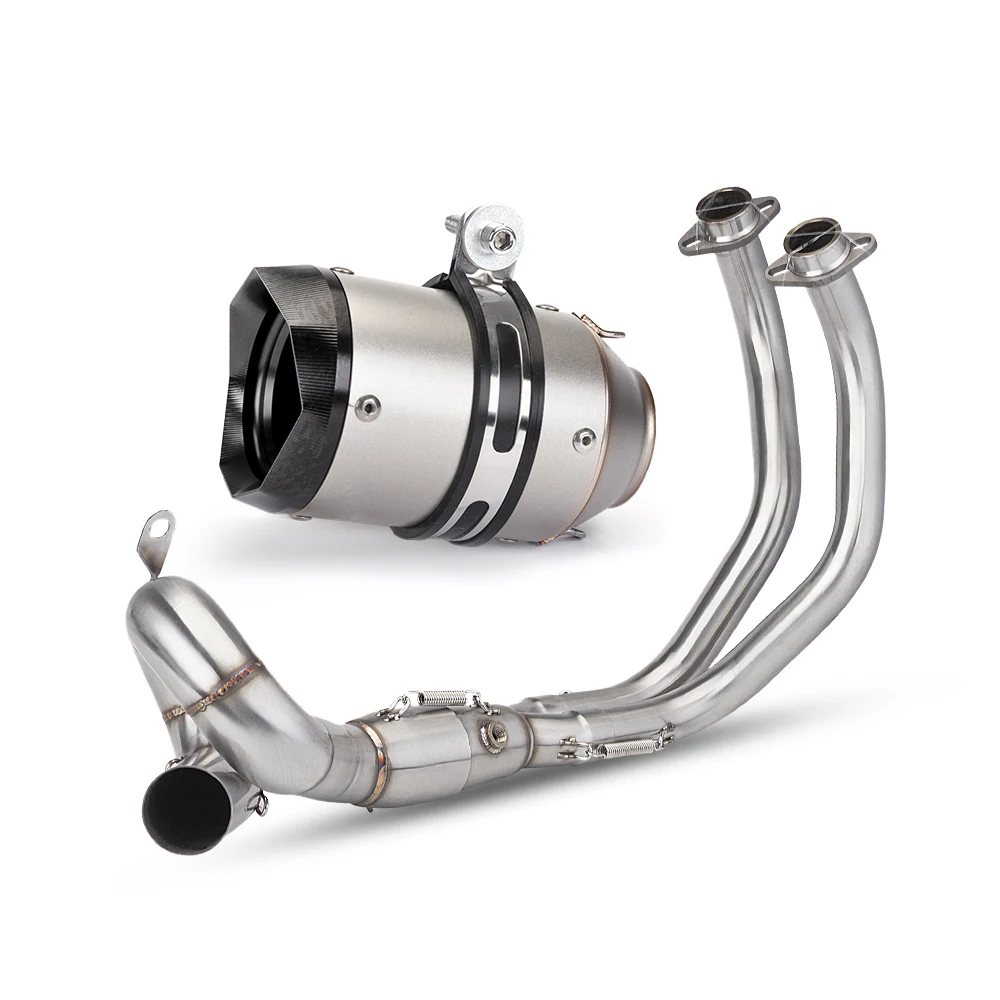 

Intelligent Library Motorcycle Exhaust Pipe Full Exhaust System For MT07 TRACER XSR 700 FZ-07 2015 - 2024 MT-07 Exhaust