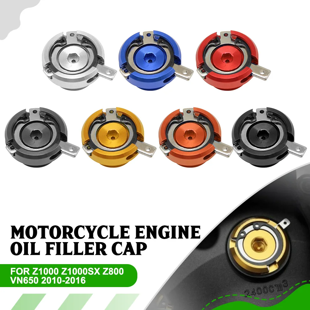

FOR KAWASAKI Z1000 Z1000SX Z800 VN650 2010 2011 2012 2013 2014 2015 2016 Motorcycle Accessories Engine Oil Filter Cover Cap