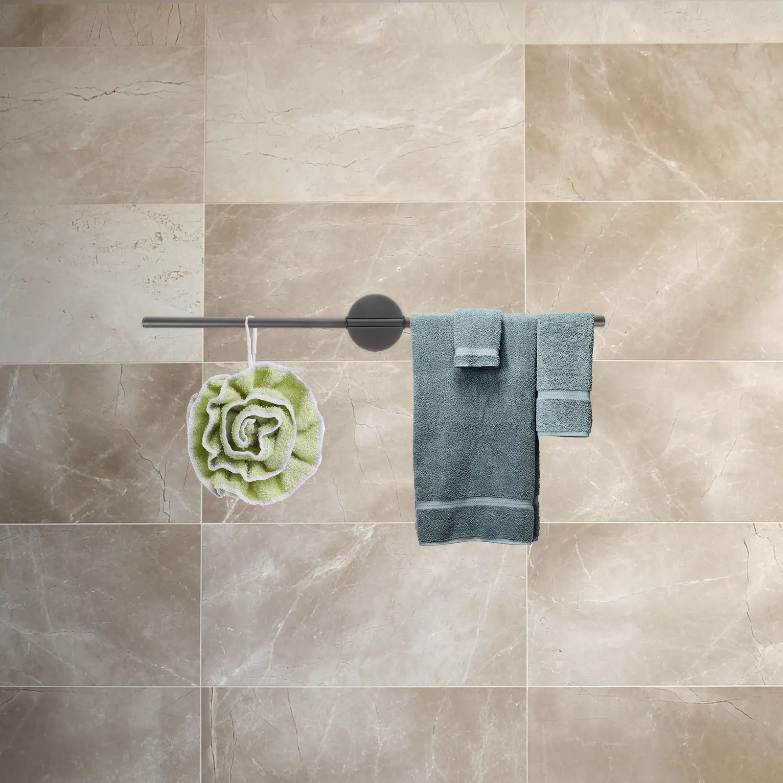 

Вешалка из нержавеющей стали без дрели, настенный держатель для полотенец для ванной комнаты, халат, сушка одежды, современный минималистичный дизайн