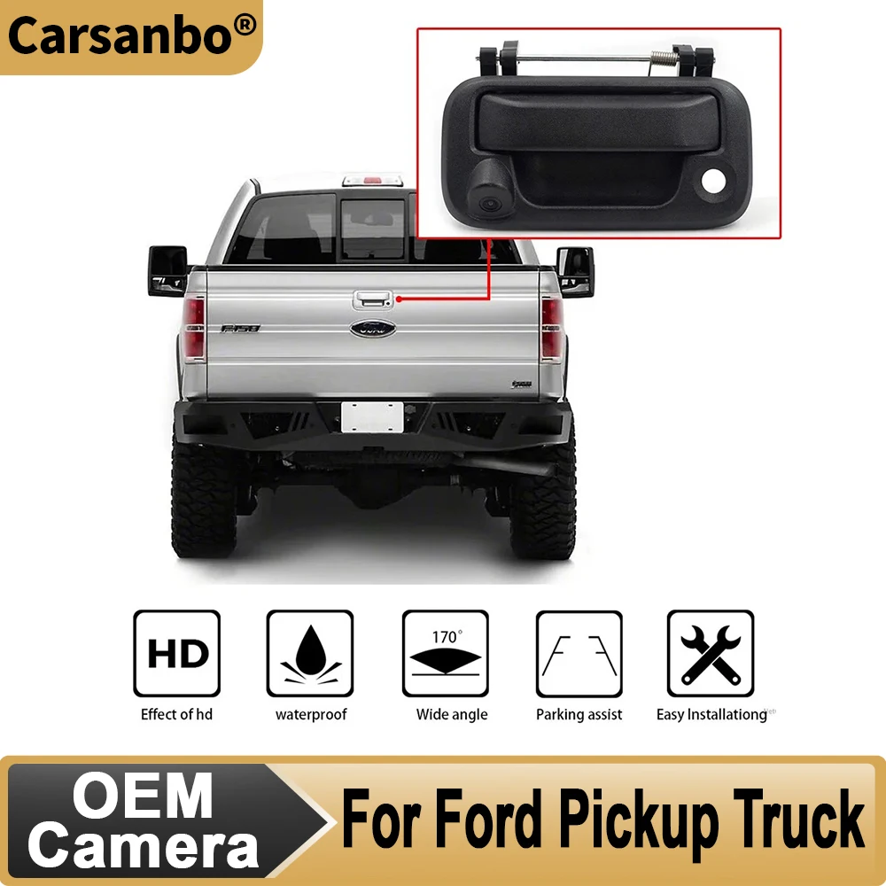 

Фотоаппарат заднего вида для Ford Pickup F150 F250 F350 F450 F550, камера заднего вида, светочувствительная камера ночного видения