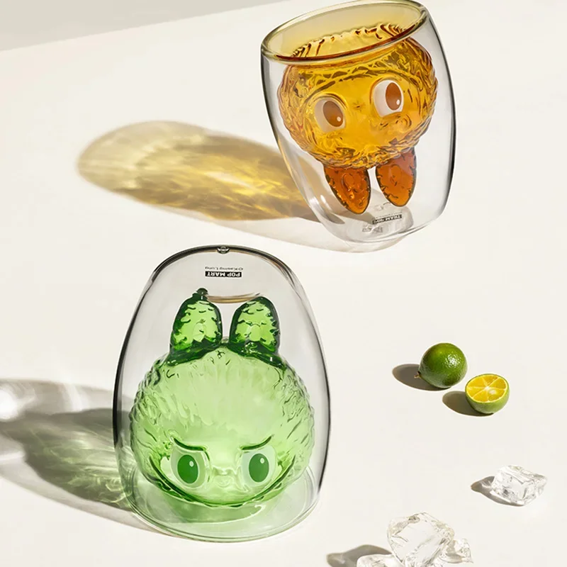 POP MART ラブブ モンスターズ・チアーズシリーズ ダブルグラス ブラインドボックス おもちゃ ゲスバッグ ミステリーボックス ミステリーカイシャ アクションフィギュア サープレ