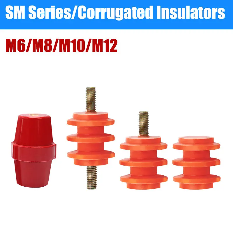 

SM25 High strength insulation column zero ground row insulator 30*M6/M8 low voltage distribution cabinet without/with screw