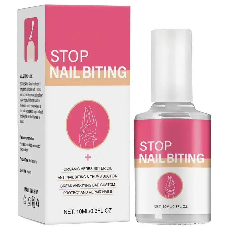 Sdotter 10ML หยุดเล็บกัด Treatments Liquid หยุดขม Liquid Cuticle Care อุปกรณ์หยุดเล็บกัด Treatments Liquid