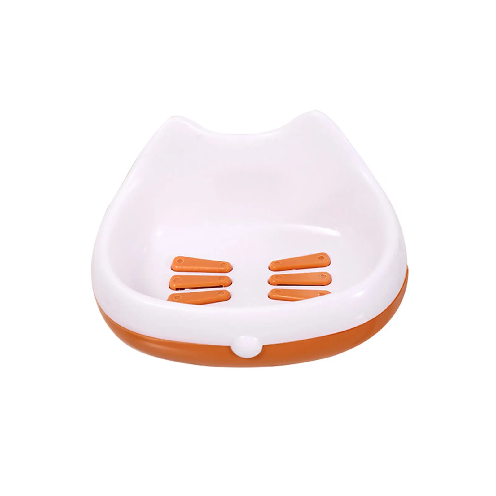 Cute Cartoon Cats Soap Dishes Easy Assemble Space Saving Soap Dish for Laundry Room Tub Balcony