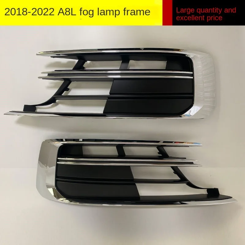 

New Arrival Fog Light Grille Fog Lamp Cover Front Bumper Side Grill Fit for Audi A8 D5 2018-2022