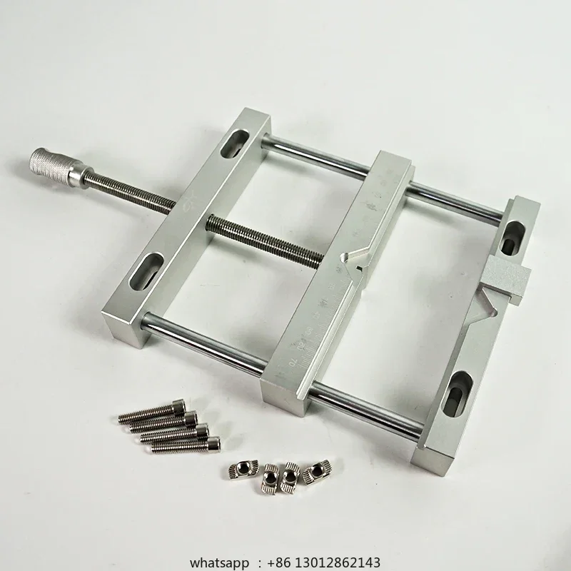 

New LY CNC Parallel-Jaw Vice Plain Vise QGG Aluminum Alloy Flat Tongs Vice For CNC Engraving Milling And Carving Machine