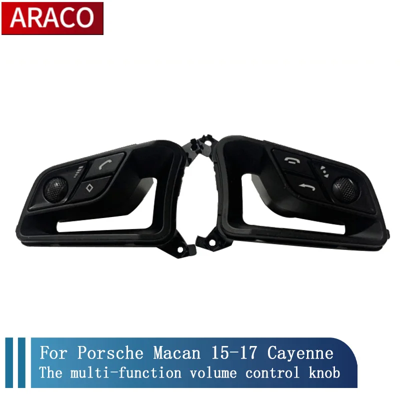 For Porsche Macan 15-17Cayenne Oem 95B998537 The multi-function steering wheel and telephone control button, volume control knob