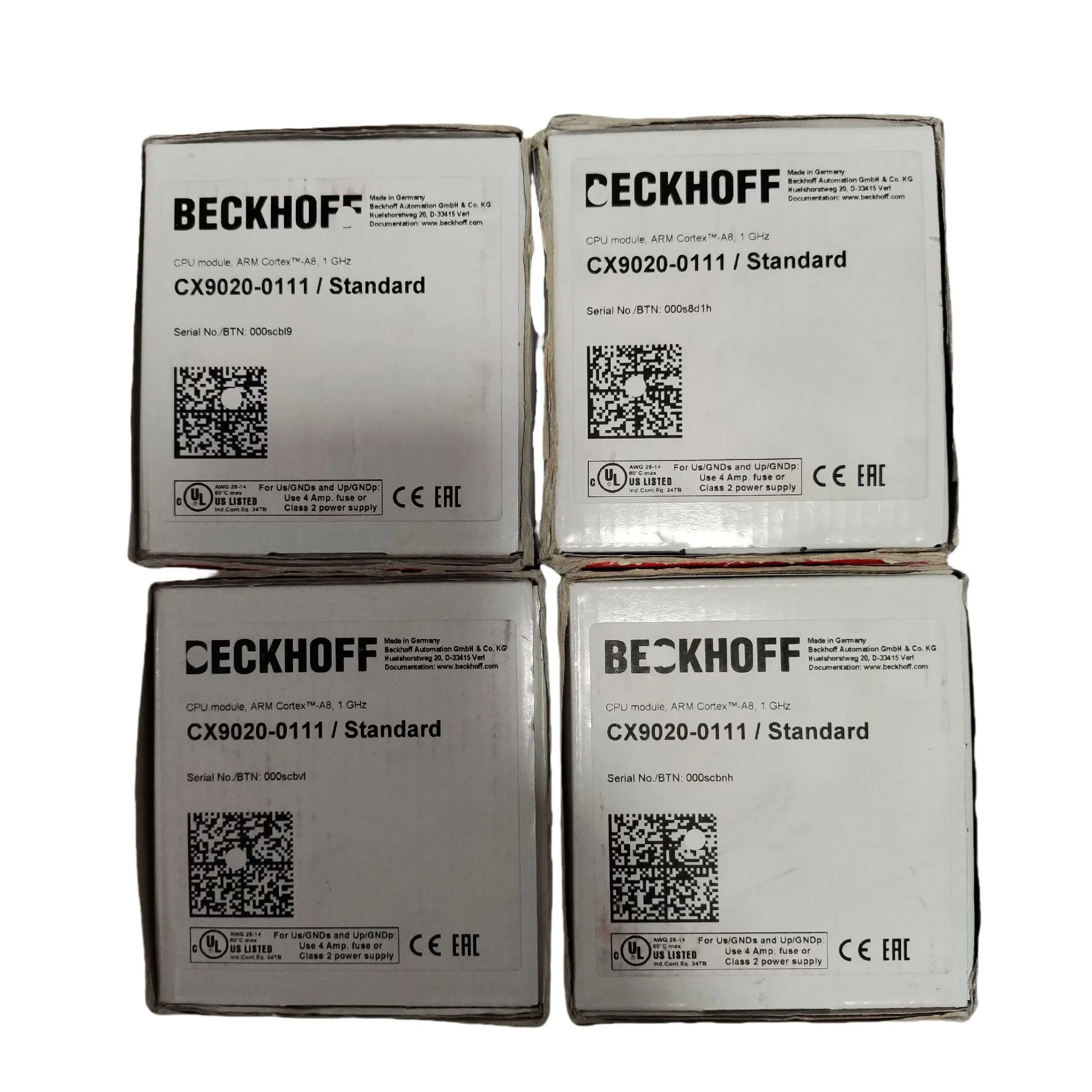 وحدة CX9020-0111 PLC لبيكهوف CX9020-0111