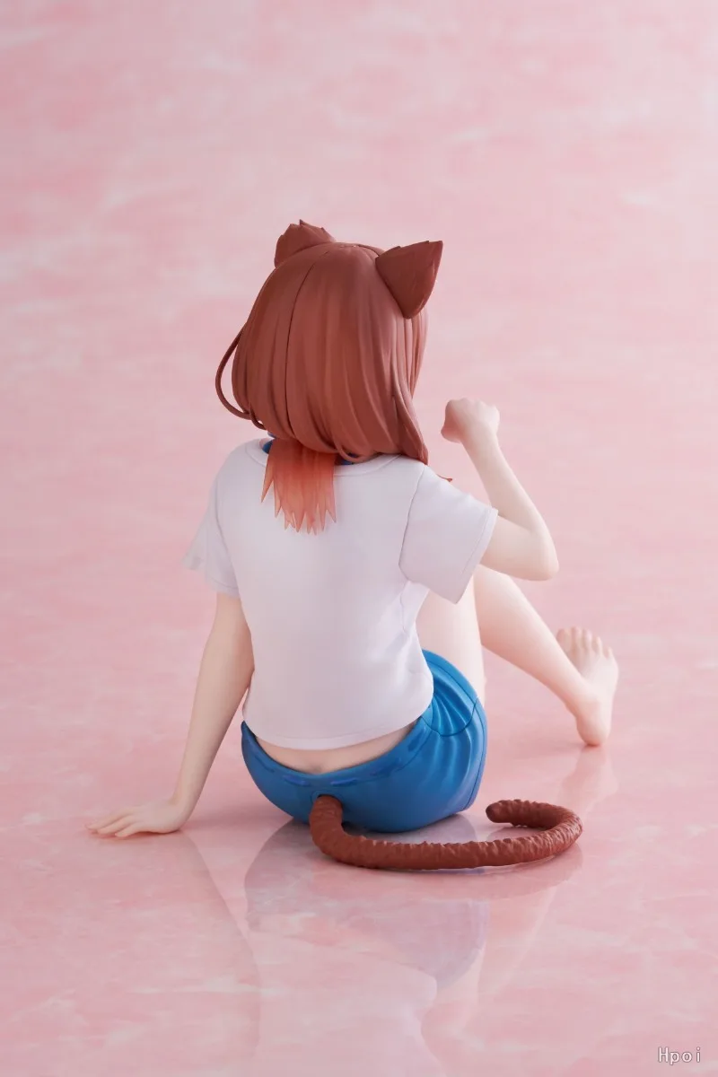 

В наличии: Оригинальная фигурка TAiTO The Quintessential Quintuplets Накано Мику 13 см, версия в домашней одежде с кошачьим принтом, подарок