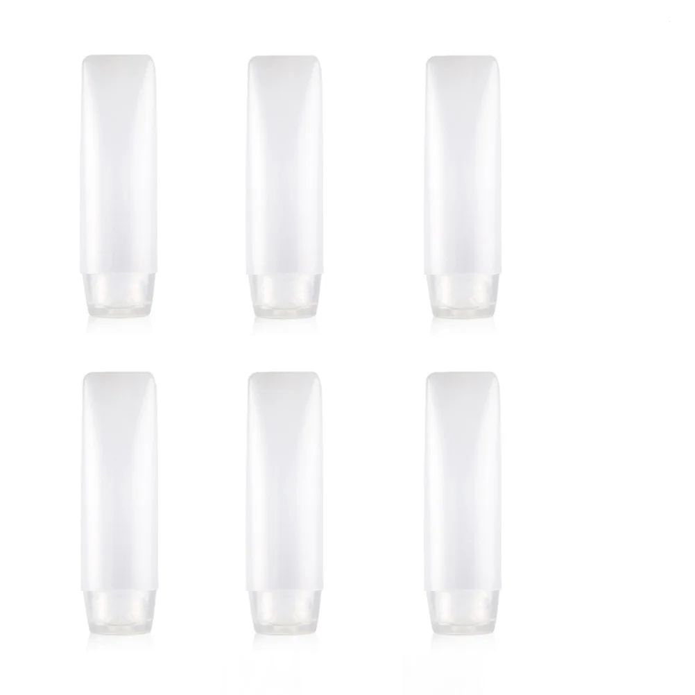 

6 Pcs Squeeze Bottles Travel Toiletries Liquid Containers for Disposable