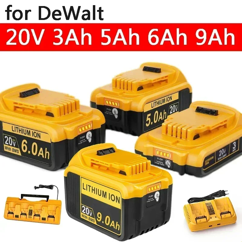 

Зарядное устройство для аккумулятора Dewalt 14,4 В 18 В 20 В литиевая батарея DCB203 DC B204 DCB205 DCB206 DCB118 DCB1418 DCB140 DCB183 DCB200