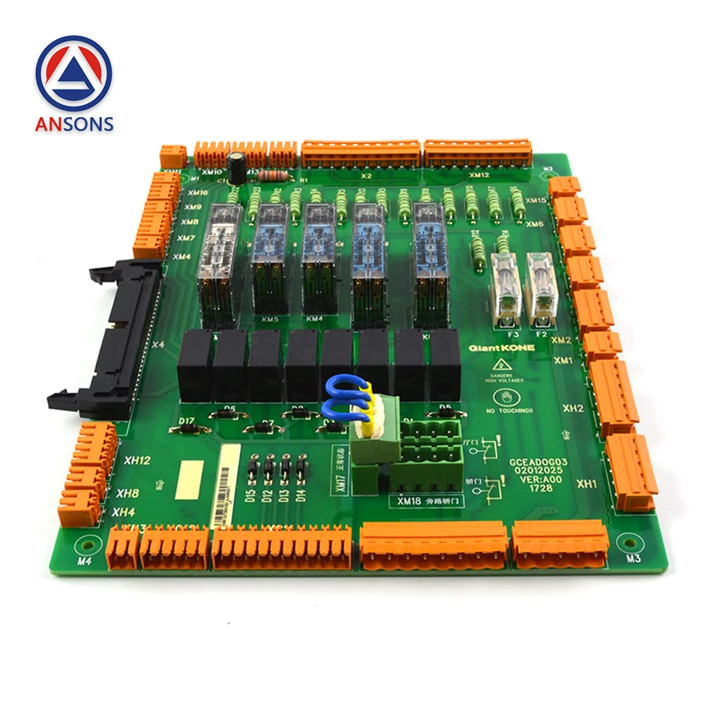 

GCEADO GCEADOG01 G03 G04 GCECOB GCECEB KM51096292V001 GIANT KONE Elevator Safety Circuit PCB Board Ansons Elevator Spare Parts