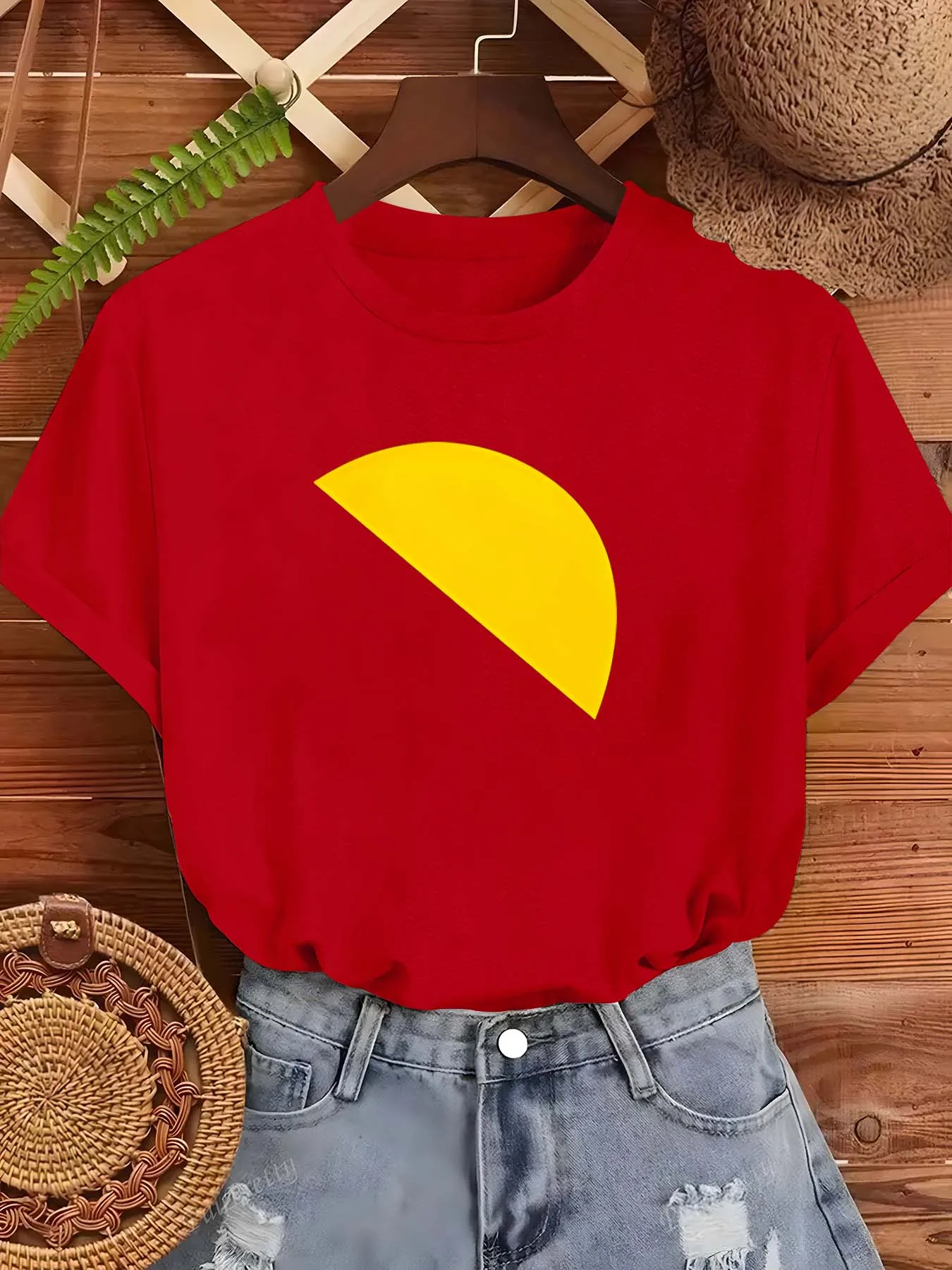 

Изящная модная одежда больших размеров в стиле полулунного силуэта луны для вневременной осени