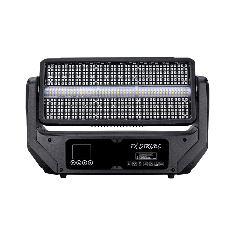 Sunart Indoor Strobe Stage Effect Lighting RGB Pixel LED 1800 5600K  White Amber CTO For Night Clubs Events Show Party DMX Modes
