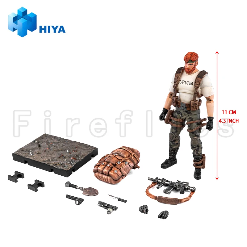 [Précommande] 1/18 HIYA 4 pouces figurine exquise Mini série G.I.Joe Outback Anime modèle jouet