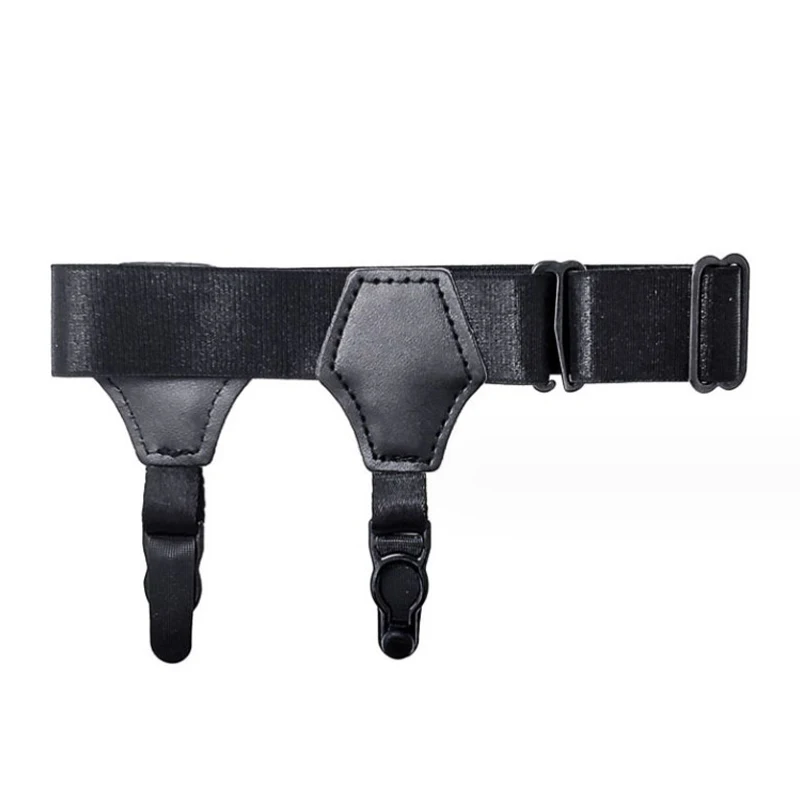 1Set Black Sock Garters Belt Adjustable Elastic Calf Sock Clips Women  Stockings Non-slip Suspenders Thigh Braces Holder - AliExpress