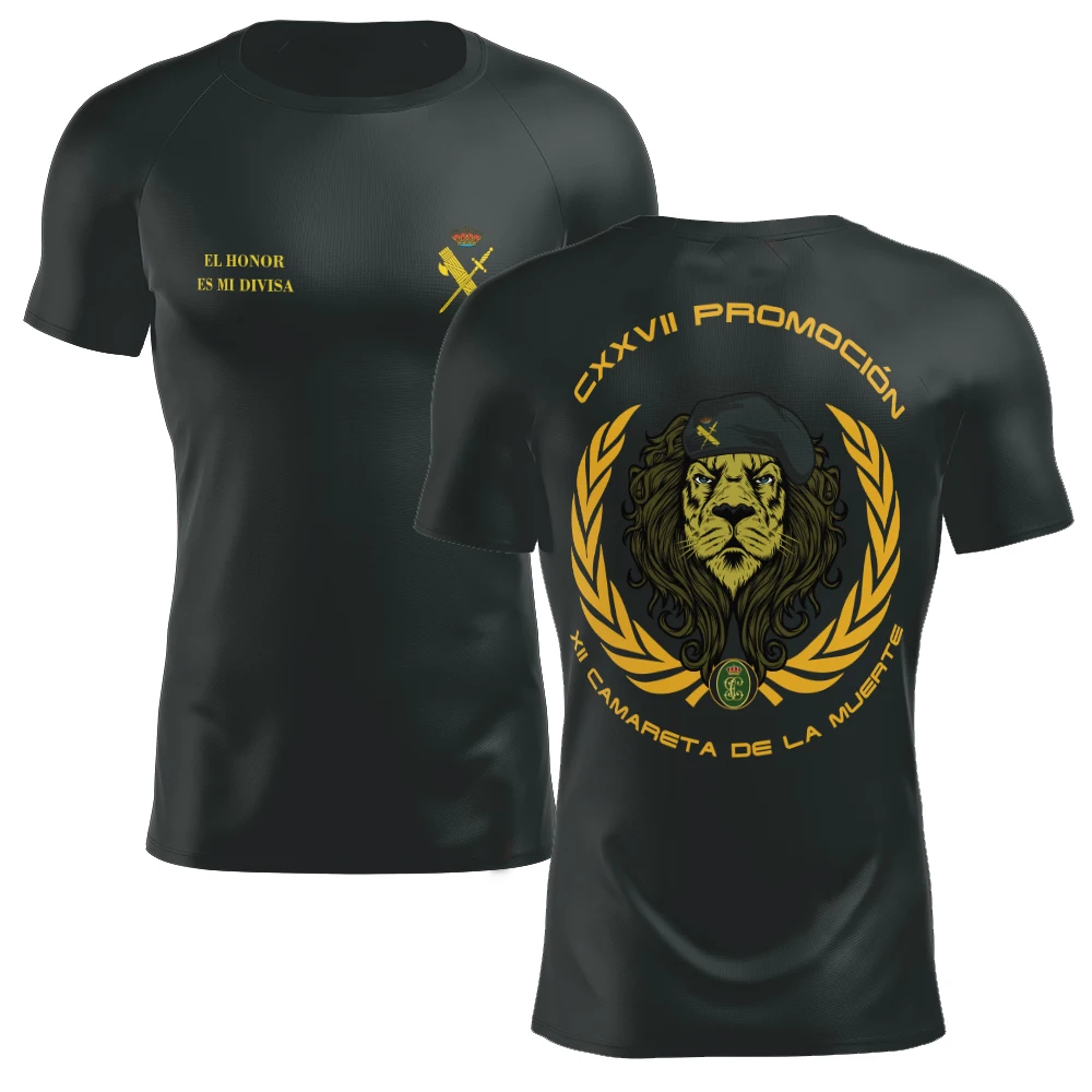 El Honor Es Mi Divisa. Camiseta España Guardia Civil CXXVII XII CAMARETA. 100% Algodón De Alta Calidad, Cuello Redondo