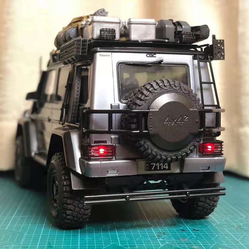 Simulazione Secchio Portapacchi Decorazione per 1/10 RC Crawler Auto Traxxas TRX4 Defender TRX6 SCX10 RC4WD D90 Ford Slash Bandit FAI DA TE