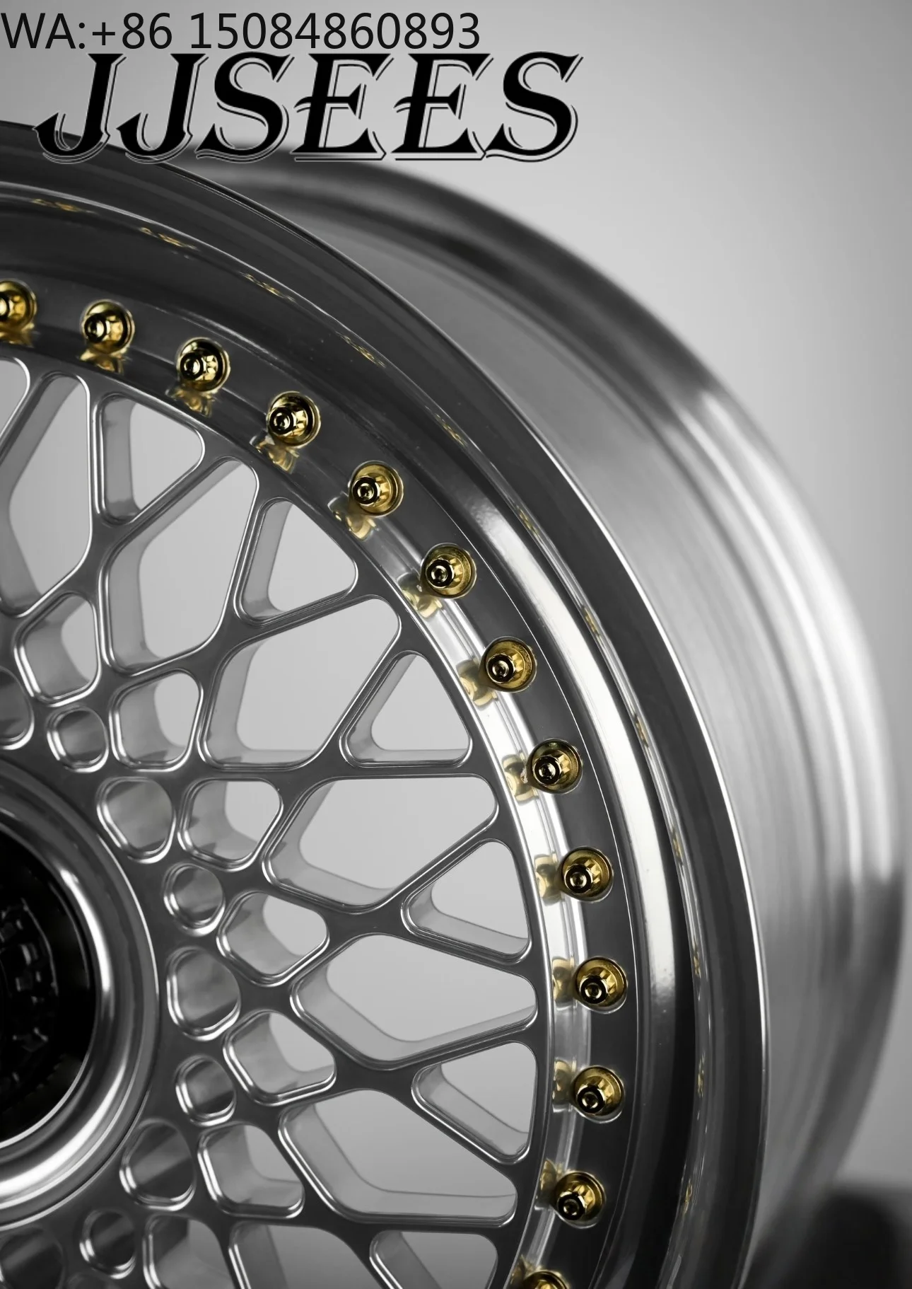 Multi Lip Mesh Design Custom Forged Alloy Rims 17-22 Inch Full PCD Size Auto Parts Universal Car Custom Hub