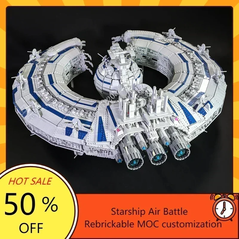 MOC Space Battle Trade Federation & Separatist Droid Control Ships DIY Creative Education Assembly Puzzle Technology Toys Gifts
