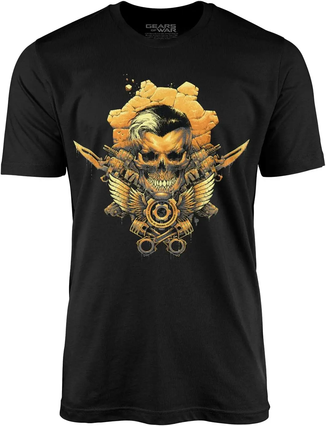 Gears Kait Diaz T-Shirt by Luke Preece Black