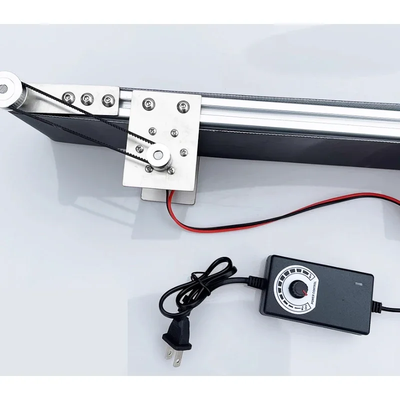 

Automatic Conveyor Belt Adjustable Speed Laboratory Conveyor Belt Micro Belt for Precision Work DC Small