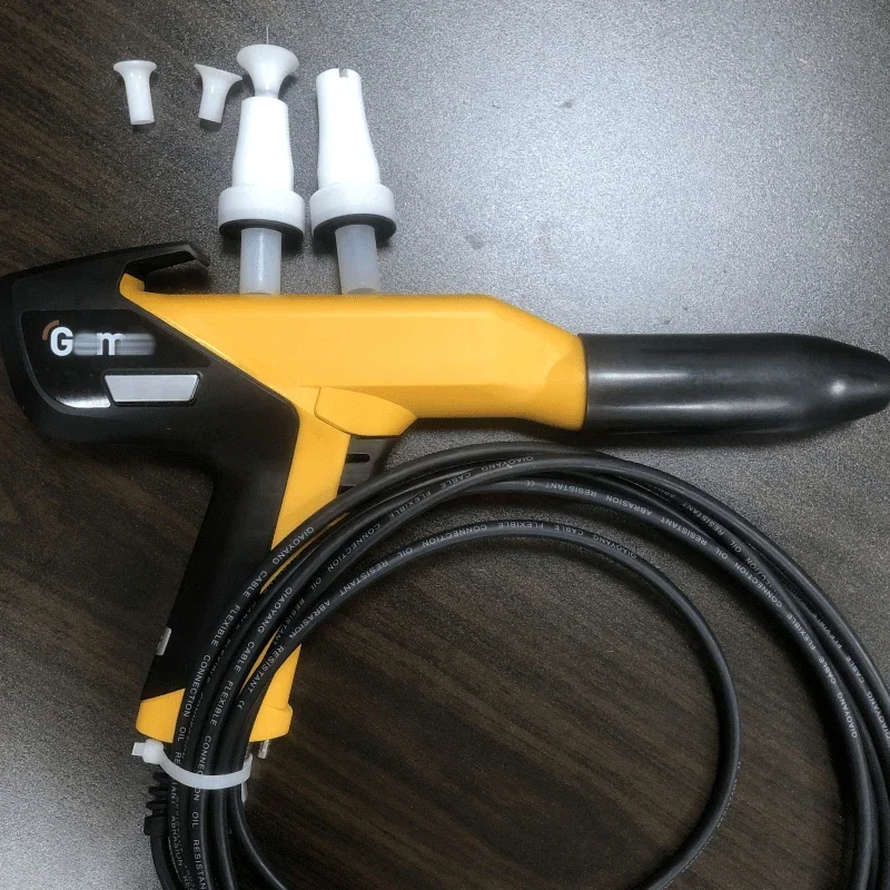 Gm04 Electrostatic Powder Spray Gun with Two Nozzles and 4.5 Wire. 1016971