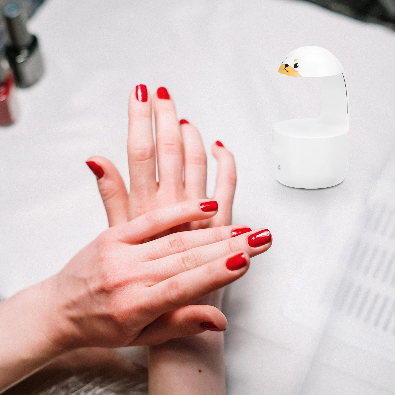 1pc lampada mini macchina per manicure ad asciugatura rapida manicure luce gel per salone uso domestico strumento per nail art essiccatore per smalto