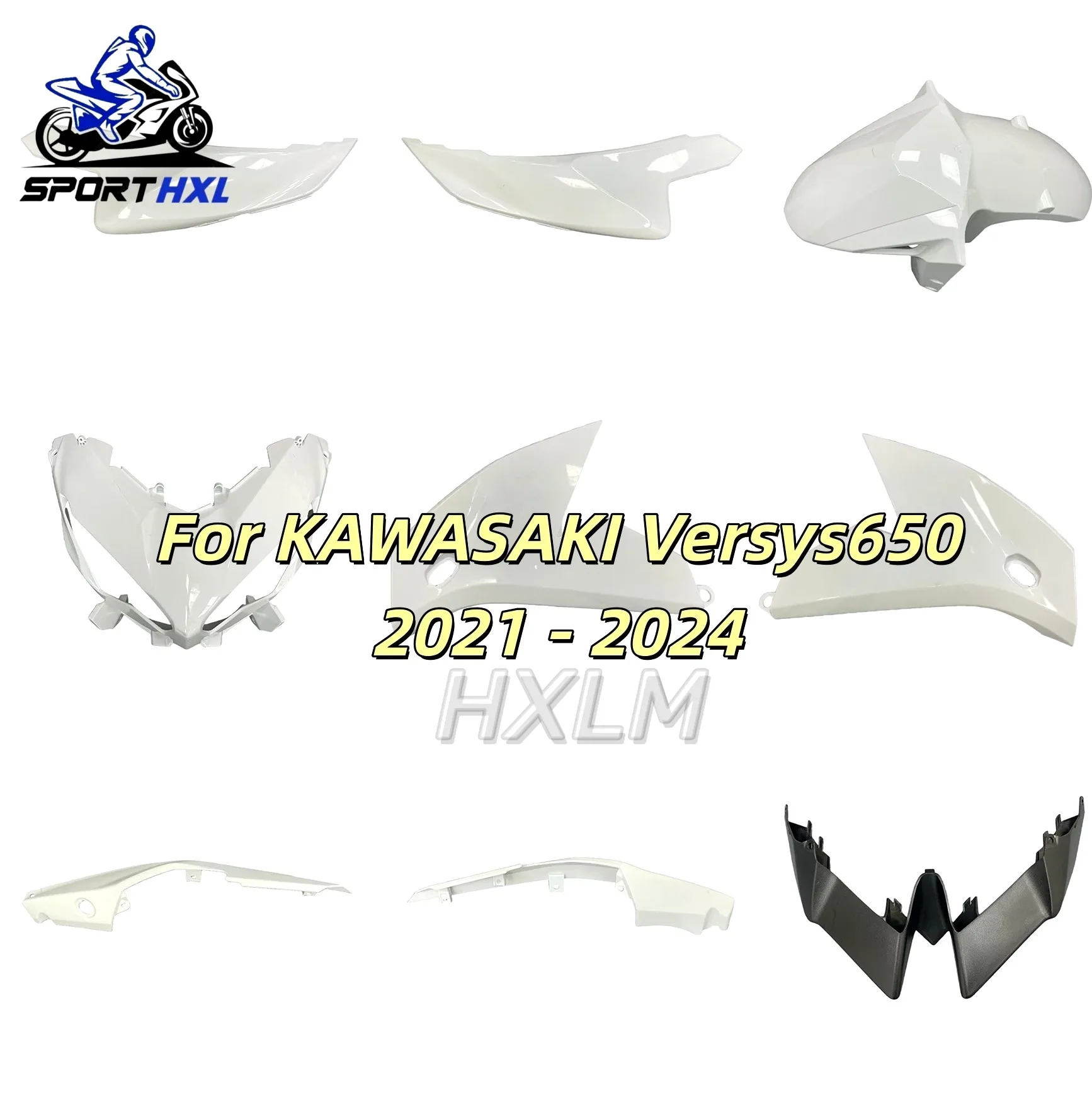Racing Motor Fit For Versys650 Motorcycle Accessories ABS Plastic Full Fairing Kit Injection Molding Side Cover Panel