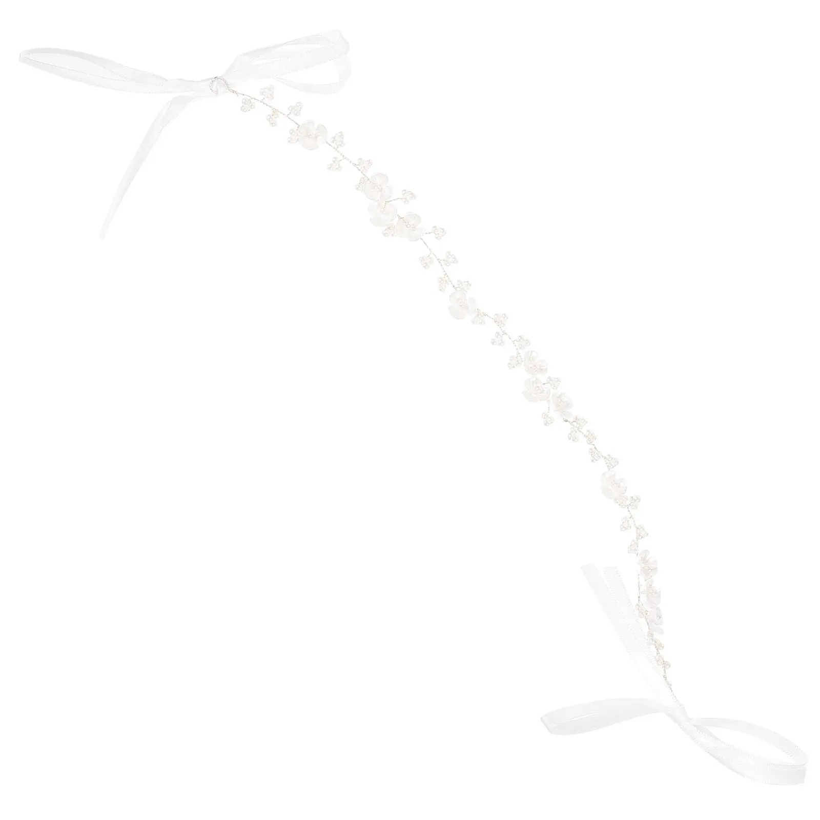 Pearl Hair Vine Wedding Headpiece Bridal Hair Accessories for Bride First Communion Crown Elegant Flower Design Comfort Fit