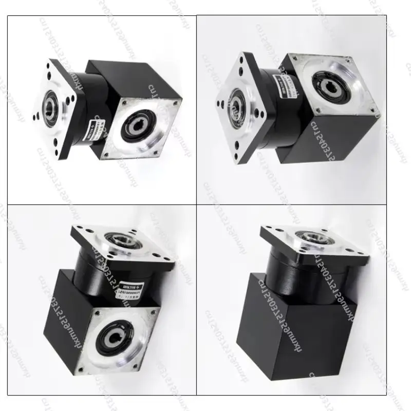 60 Servo Gear Output 1st 90 Degree Hole Output Right Angle Planetary Reducer Stepper Motor Reducer Level Reducer 3:1 4:1 10