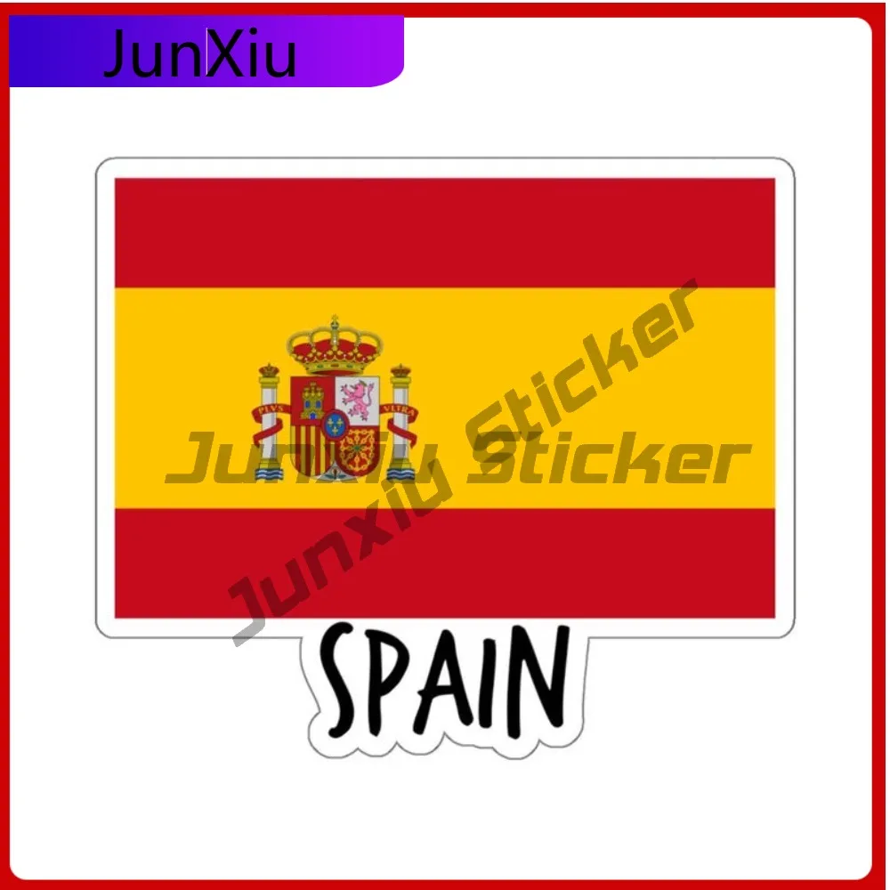 

Spain Graphic Travel Cool Wall Durable Accessory Accessories Decorative Sticker Decal Truck Weatherproof Bumper Truck Decal