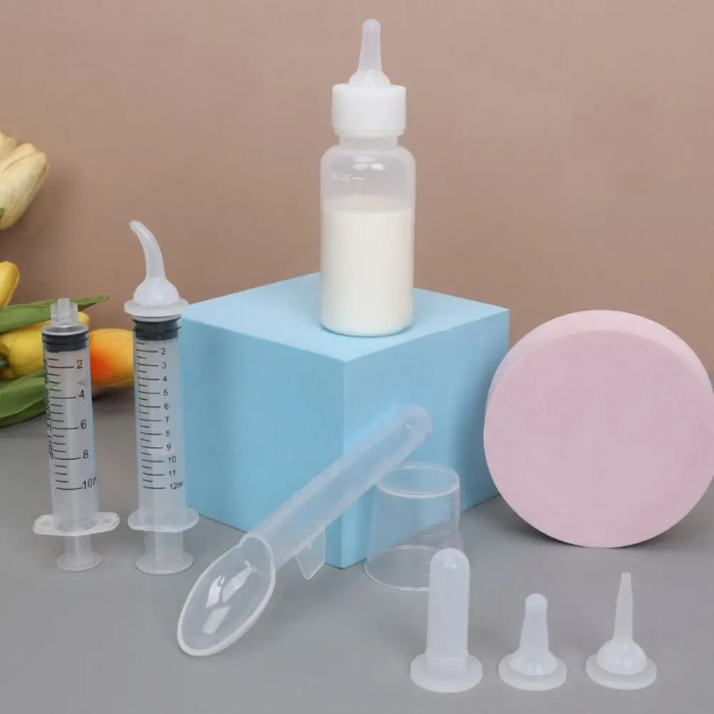 Anti Boğulma Pet Hemşirelik Süt Şişesi Yumuşak Isırık Direnci Pet Biberonlar Ölçekli Kedi Emzik Besleyici Köpek Yavrusu