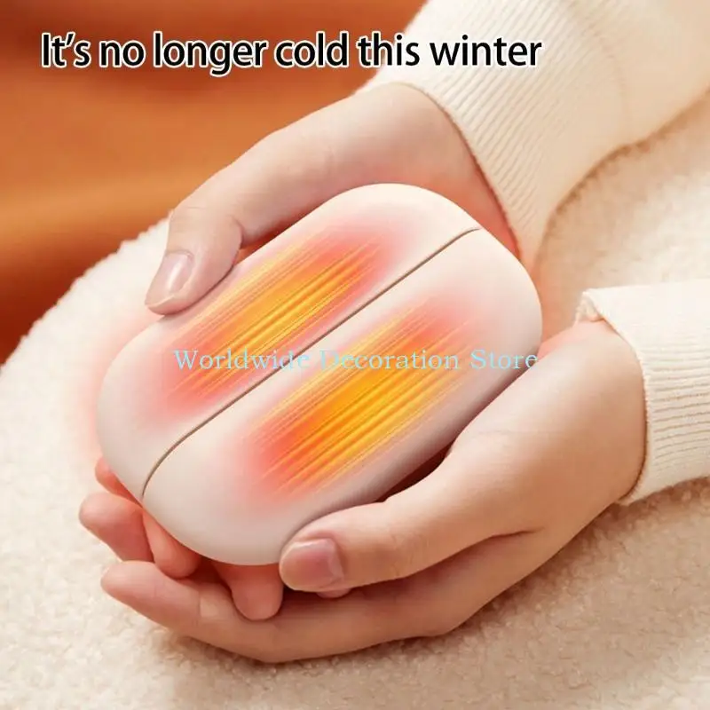 Q39B Attractive Detachable Heat Pack Rechargeable 6000mAh Battery 3 Heat Configuration USB CREATE Fast Fee Transportable for