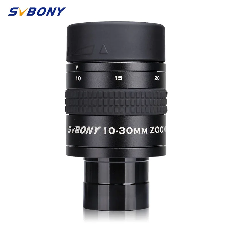 SVBONY SV170/SV171 1.25 Inch Zoom Eyepiece 10mm-30mm/8mm-24mm Zoom Lens FMC 5-Elements Structure for Telescope