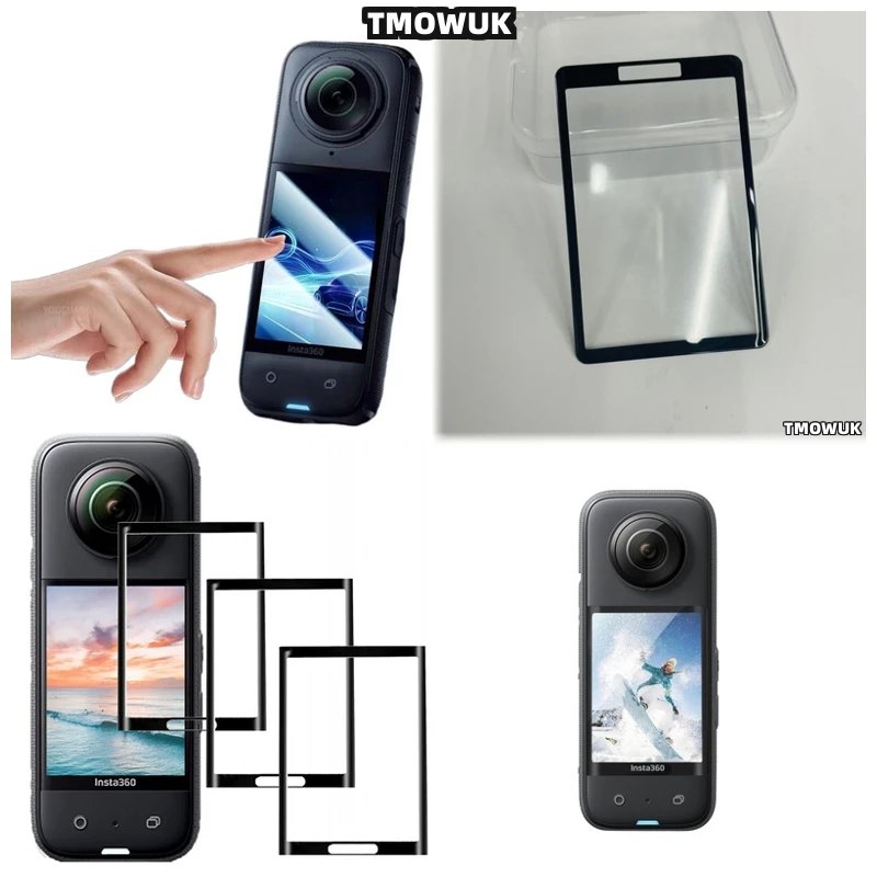

For Insta360 X3 X4 X5 GPS Case Compatible Film Maximum Coverage PMMA Anti-Scrape Surface Protector