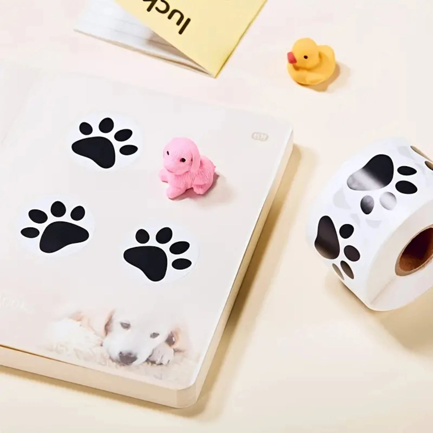 500pcs Pet Dog Paw Sticker, Self-adhesive Label Henna sticker Cross tattoo waterproof Henna paste Chest tattoo Hand tattoo Tatoo