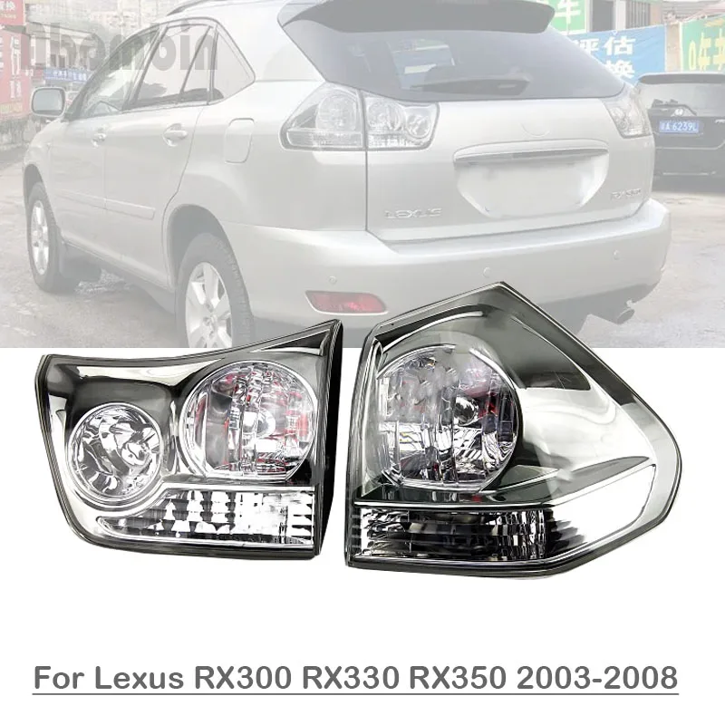 

Auto Rear Bumper Light Tail Lamp Cover Brake Lamp Brake Light Housing For Lexus RX300 RX330 RX350 2003 04 05 06 07 2008