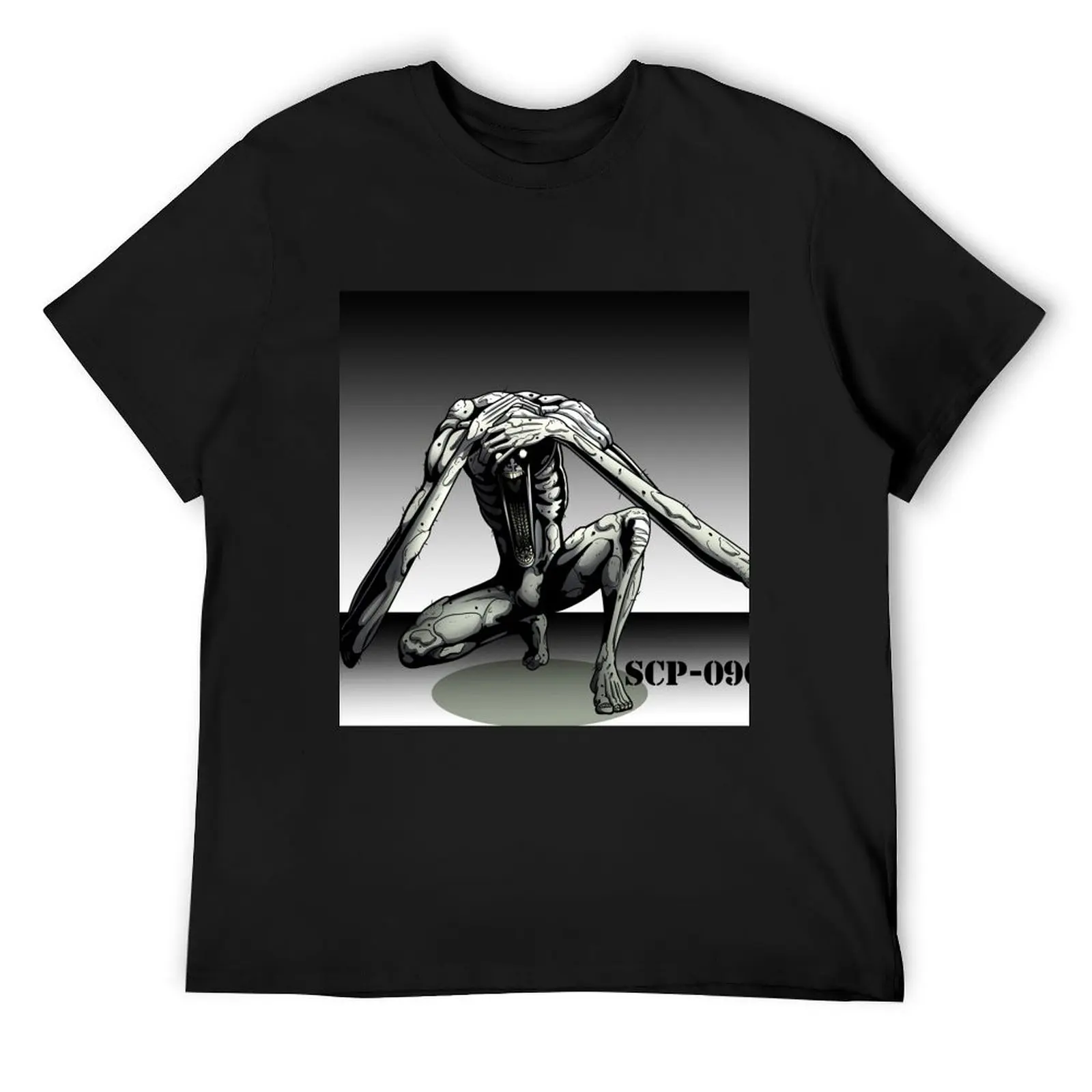 

SCP-096 (The Shy Guy) T-Shirt sublime oversized t shirts for men cotton