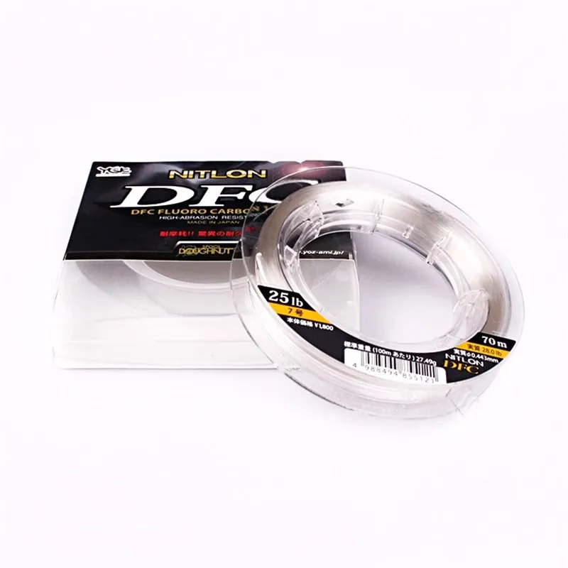 YGK Original DFC Carbon Line occupazione Fish Line Fishing Ship Fishing Front Wireway YGK Nitlon DFC Fluorocarbon Leader