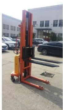 High Quality Electric Pallet Truck Semi-automatic