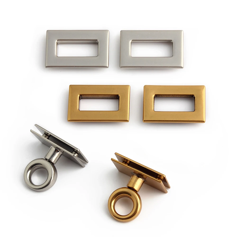 1/3/10Sets Fashion Metal Bag Locks Clasp Bag Lcok Set For Handbags Purse Tote Closures Snap Clasps