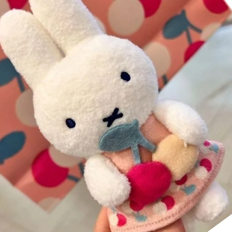 Cartoon Kawaii Miffy Stuffed Toys Children Birthday Gift Soothe Emotions Newstyle Fashion Good Looks Practical Pendant Soft gift