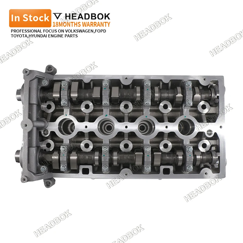 لمجموعة سيارة محرك البنزين بالبنزين رأس الأسطوانة الكاملة مع قطع غيار محرك عمود الحدبات الصمام لـ CRUZE 1.8 KLZ1.8 #2