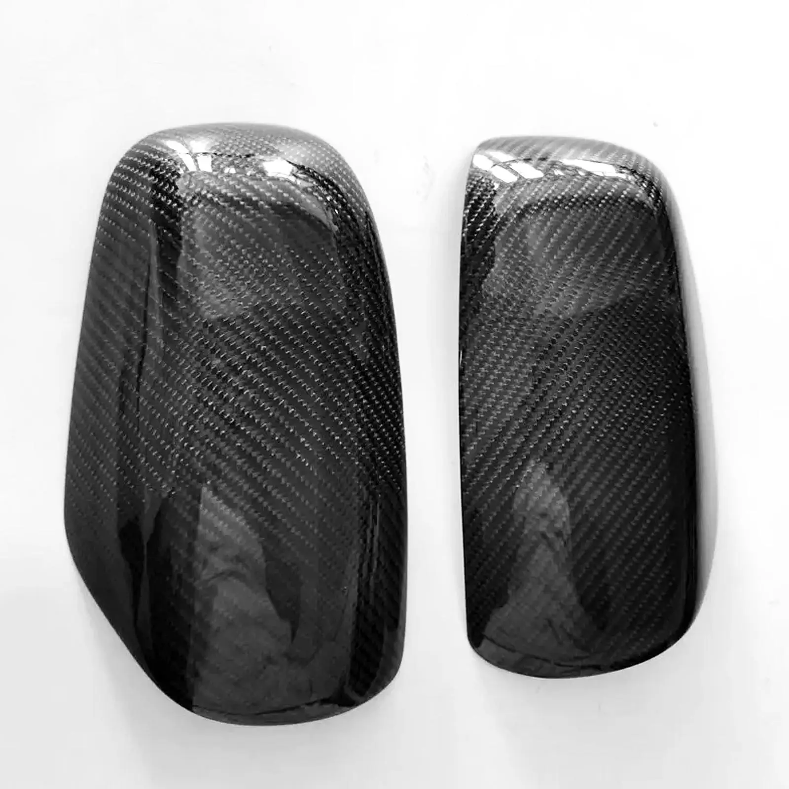 

2x Vehicle Mirror Covers Auto Rearview Covers 91054FE010nn Carbon Fiber Utility Spare Parts Professional Easy Installation